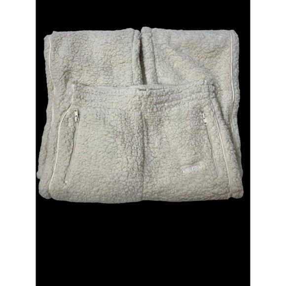 SKIMS Teddy Track Pants High Pile Fleece Bone - Picture 13 of 13